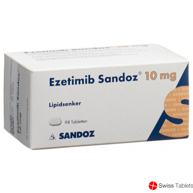 Ezetimib Sandoz Tabletten 10mg 98 Stück buy online