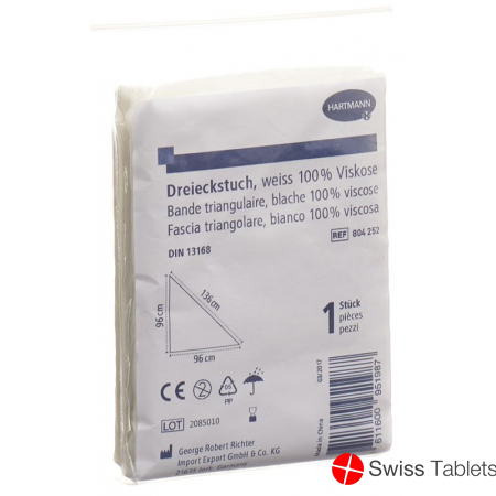 Hartmann triangular cloth white buy online