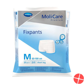 Molicare Premium Fixpants Shortleg Size M 25 pieces