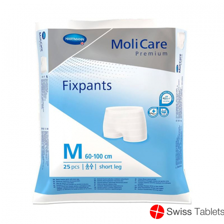 Molicare Premium Fixpants Shortleg Size M 25 pieces buy online