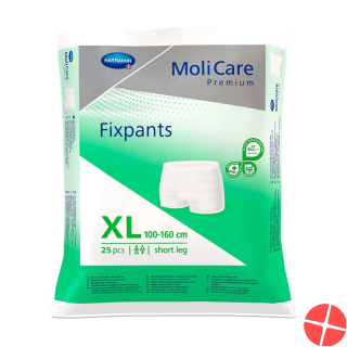 Molicare Premium Fixpants Shortleg Size XL 25 pieces Molicare Premium Fixpants Shortleg Size XL 25 pieces
