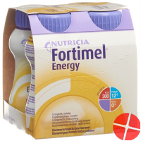 Fortimel Energy Liquid Banane 4x 200ml