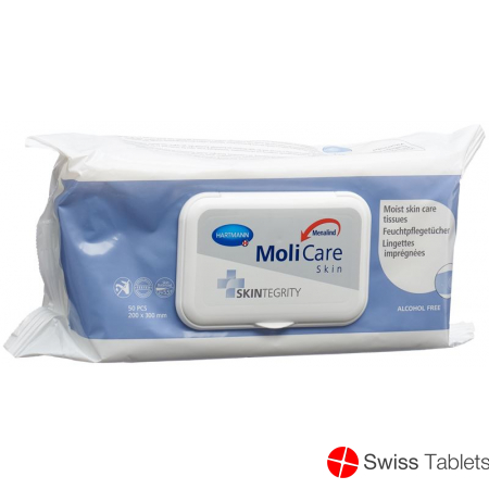 Molicare Skin moist care wipes 50 pieces buy online