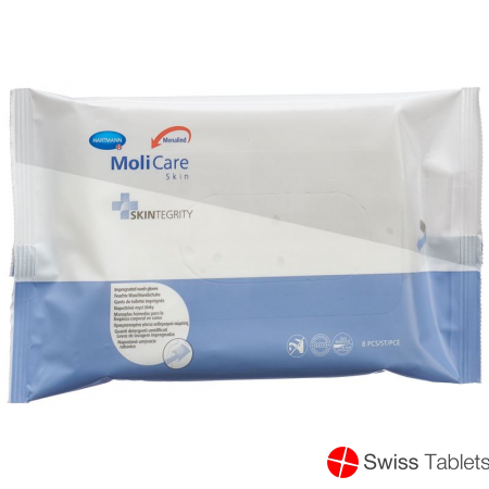 Molicare Skin washing gloves 8 pieces buy online