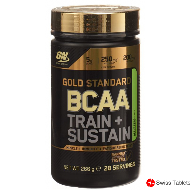 Optimum Bcaa Gold Std.t&s Apple Pear 266g buy online