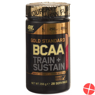 Optimum Bcaa Gold Std.t&s Peach&pass Fru 266g