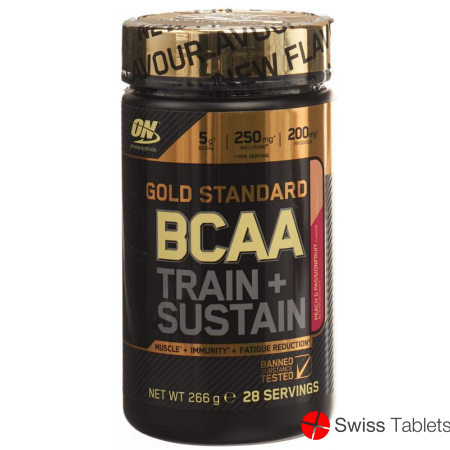 Optimum Bcaa Gold Std.t&s Peach&pass Fru 266g buy online