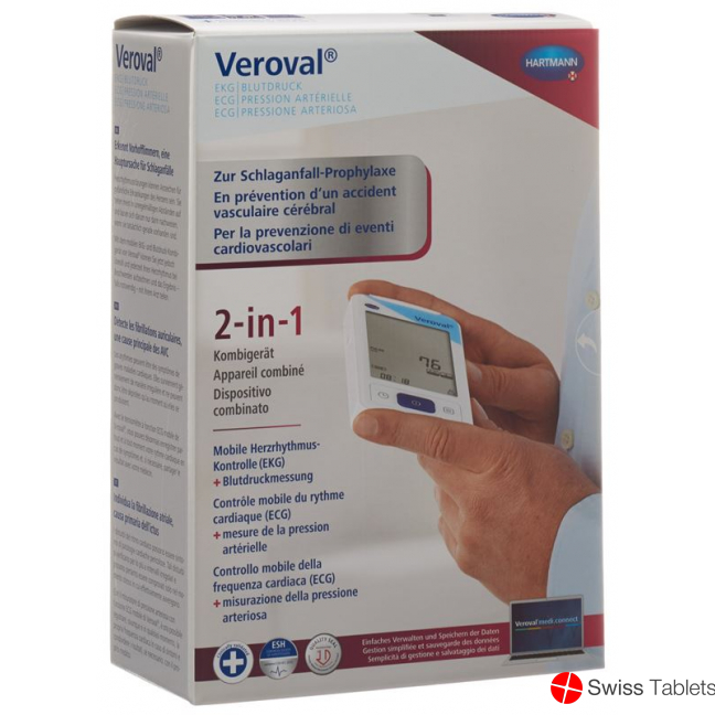 Veroval Ekg-Und Blutdruckmessgerät buy online
