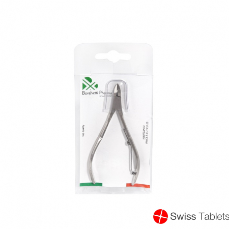 Borghetti Cuticle Nippers 10cm Steel Nickel Plated buy online