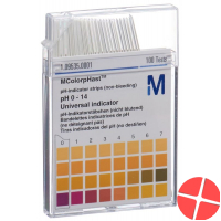 Merck Universal Indikat Staebchen Ph 0-14 100 Stück