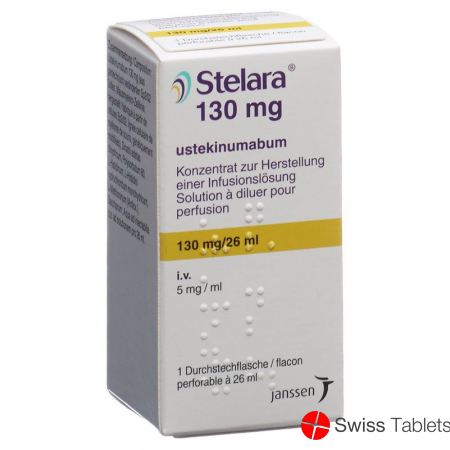 Stelara Infusionskonzentrat 130mg/26ml Durchstechflasche buy online