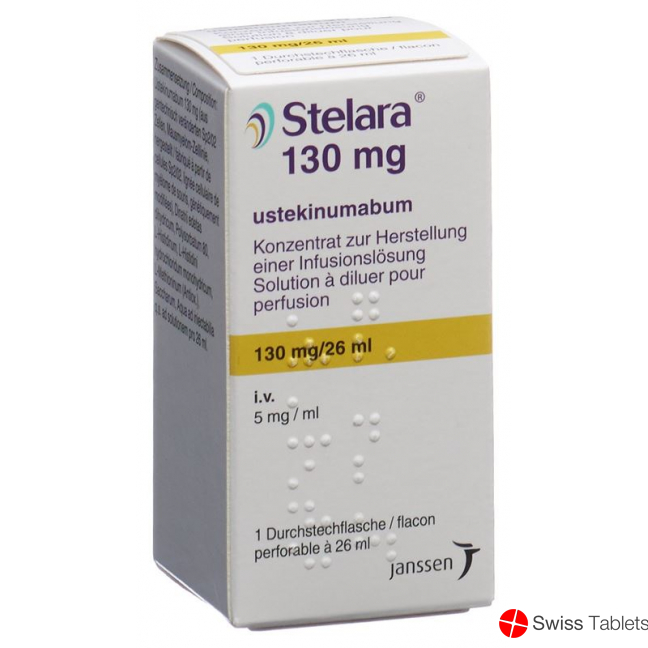 Stelara Infusionskonzentrat 130mg/26ml Durchstechflasche buy online