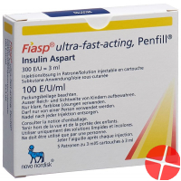 Fiasp Penfill Injektionslösung 100 E Patrone 5 Ampullen 3ml