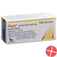 Fiasp Injektionslösung 100 E Durchstechflasche 10ml