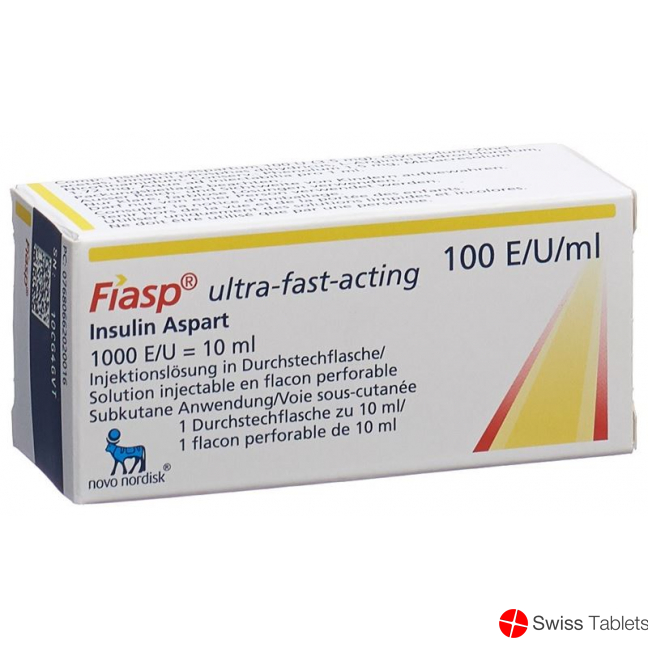 Fiasp Injektionslösung 100 E Durchstechflasche 10ml buy online