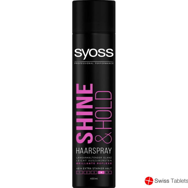 Syoss Hairspray Shine&Hold 400ml buy online