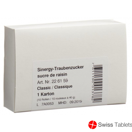 Sinergy Traubenzucker Classic 10x 40g buy online