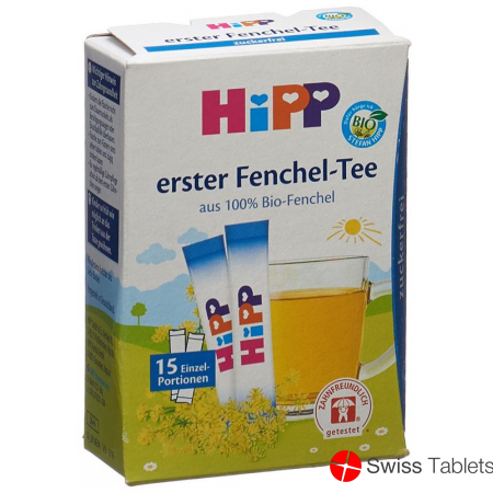 Hipp Baby Fenchel Tee (neu) 15 Stick 0.36g buy online