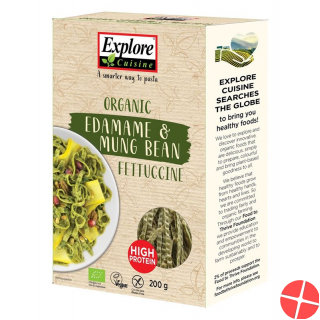 Explore Cuisine Fettuccine Edamame&mungo Bio 200g