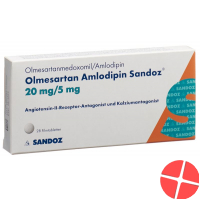 Olmesartan Amlodipin Sandoz 20/5mg 28 Stück