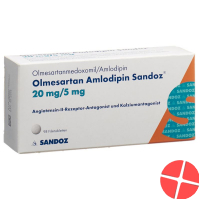 Olmesartan Amlodipin Sandoz 20/5mg 98 Stück