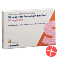 Olmesartan Amlodipin Sandoz 40/5 mg 28 tablets