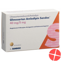 Olmesartan Amlodipin Sandoz 40/5 mg 98 tablets