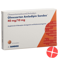 Olmesartan Amlodipin Sandoz 40/10 mg 28 tablets