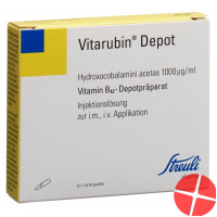 Vitarubin Depot Injektionslösung 1mg/ml 5 Ampullen 1ml