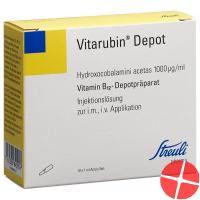 Vitarubin Depot Injektionslösung 1mg/ml 10 Ampullen 1ml