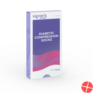 Sigvaris Dcsw Diabetic Compr Wom M Short 1 Paar