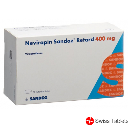 Nevirapin Sandoz Retard Tabletten 400mg 30 Stück buy online