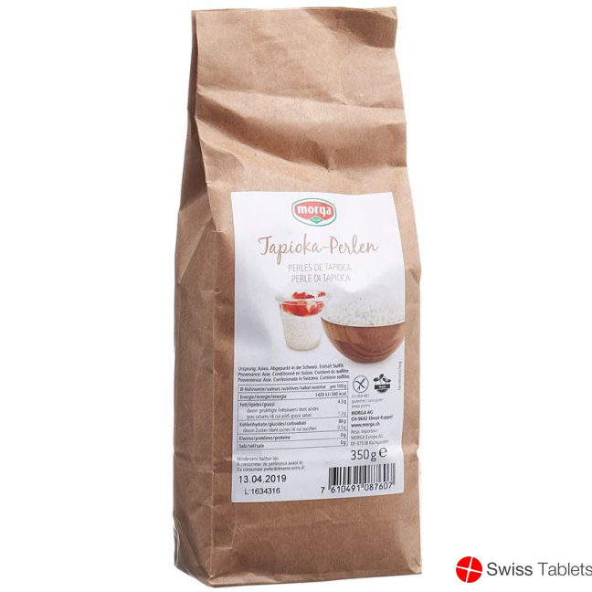 Morga Tapioka-Perlen Glutenfrei 350g buy online