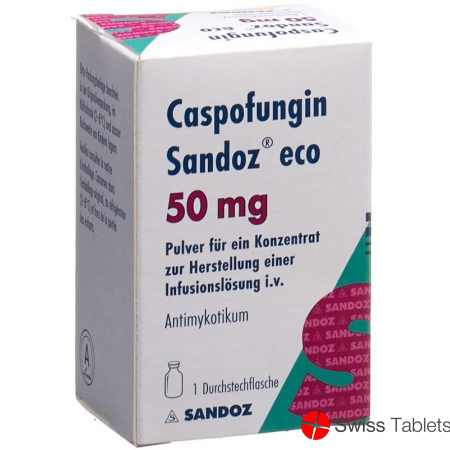 Caspofungin Sandoz Eco Trockensubstanz 50mg Vial buy online
