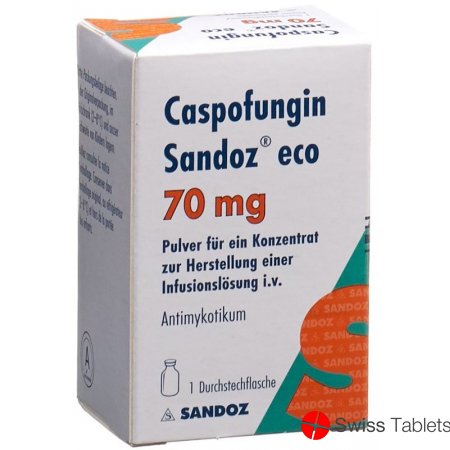 Caspofungin Sandoz Eco Trockensubstanz 70mg Vial buy online