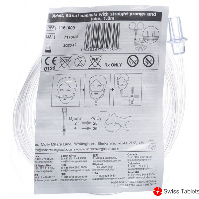 Intersurgical oxygen goggles for adults buy online