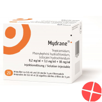 Mydrane Injektionslösung 20 Ampullen 0.6ml Mydrane Injektionslösung 20 Ampullen 0.6ml