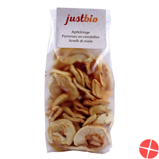 Justbio Apfelringe (neu) Beutel 150g