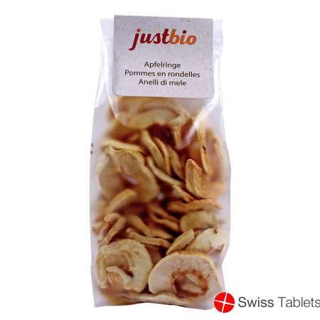 Justbio Apfelringe (neu) Beutel 150g buy online