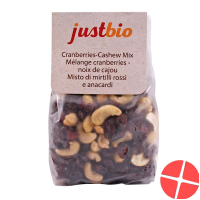 Justbio Cranberries-cashew-mix (neu) 200g