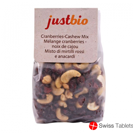 Justbio Cranberries-cashew-mix (neu) 200g buy online