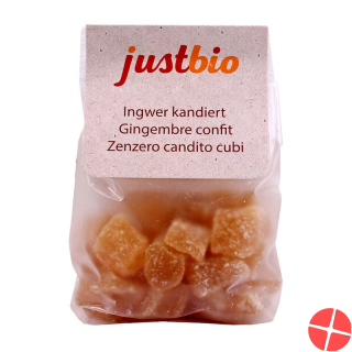Justbio Ingwer Kandiert Beutel 150g