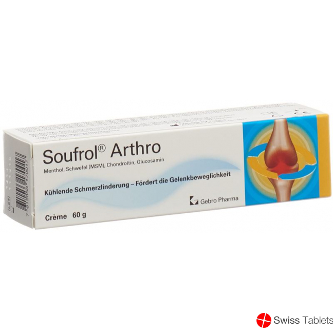 Soufrol Arthro Cream 60g buy online