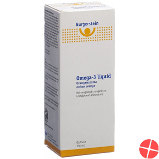 Burgerstein Omega-3 liquid bottle 150 ml
