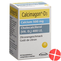 Calcimagon D3 Zitron (o Aspartam) Dose 60 Stück