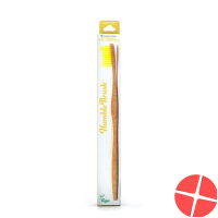 Humble Brush adult toothbrush yellow