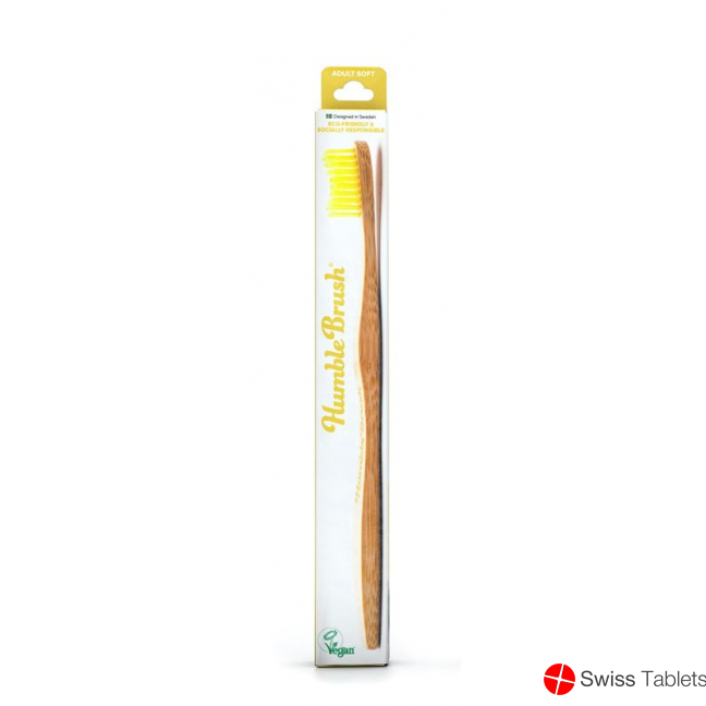 Humble Brush Toothbrush Adult Yellow buy online