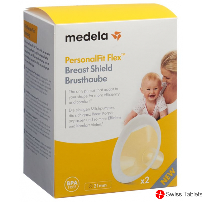 Medela Personalfit Flex Brusthauben S 21mm 2 Stück buy online