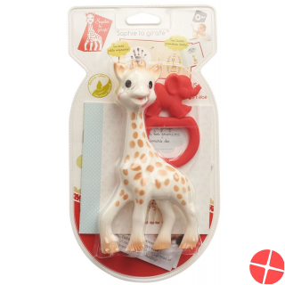 Sophie La Girafe and her book of memories