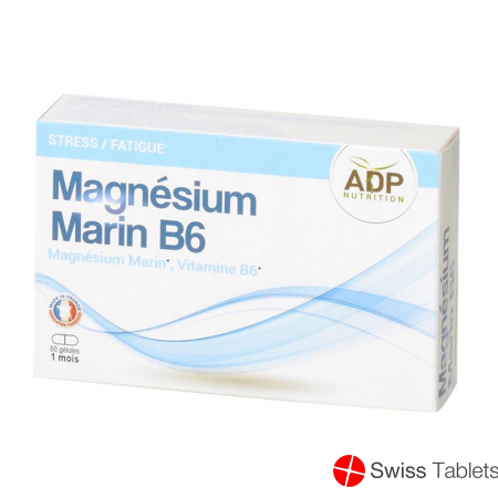 Adp Magnesium Marin B6 Gelules Dose 60 Stück buy online